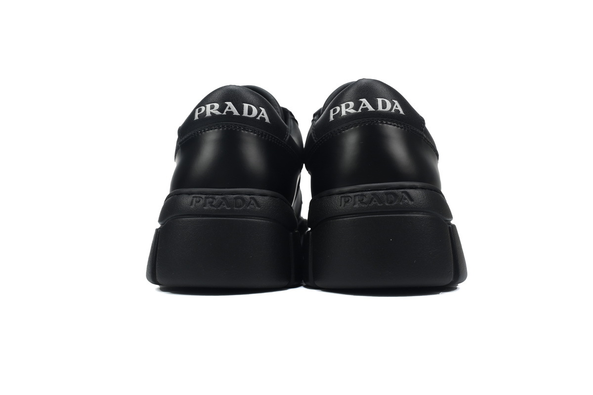 Prada Leather Sneakers Black