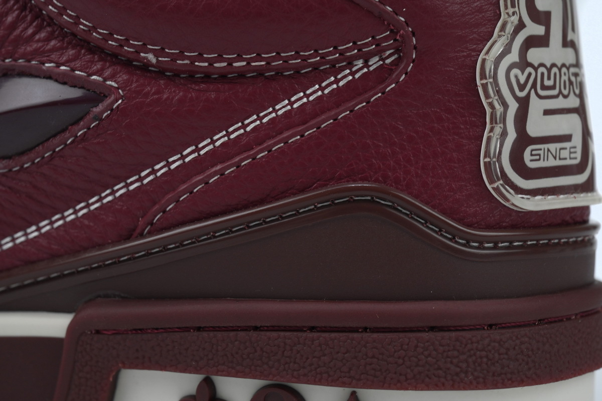Louis Vuitton Skate Sneaker Wine