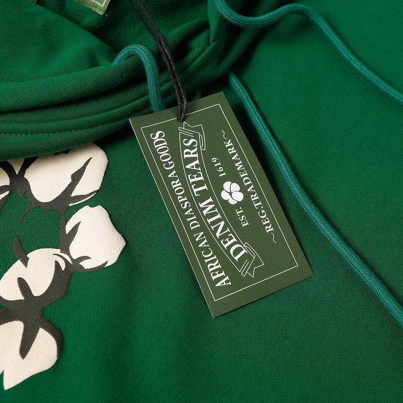 Denim Tears Cactus Tears Wreath Hoodie Green