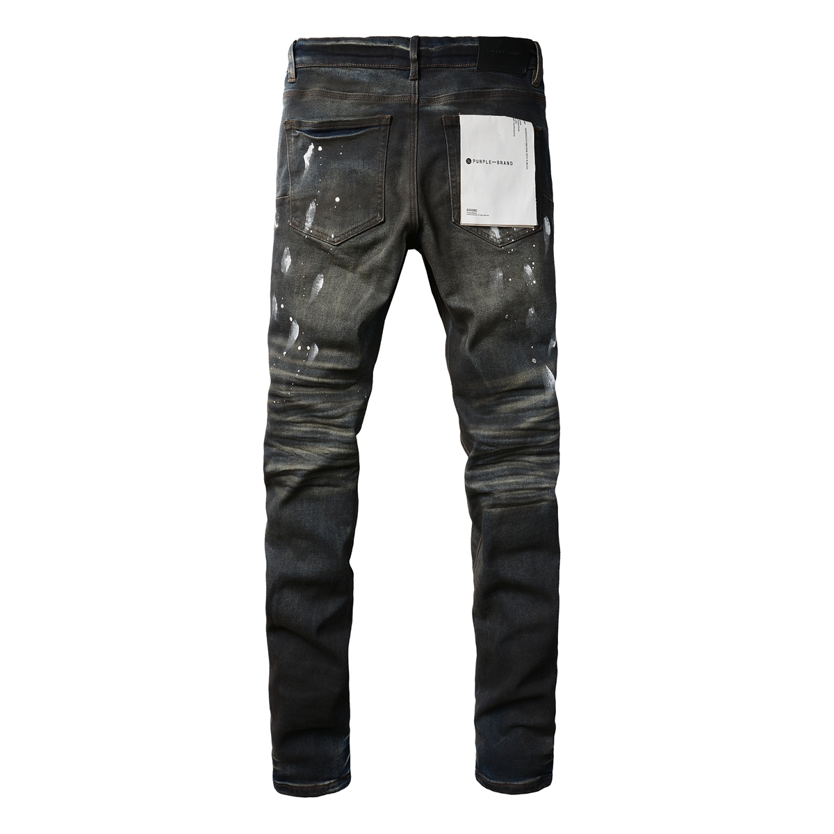 Purple Jeans Dark Black 013