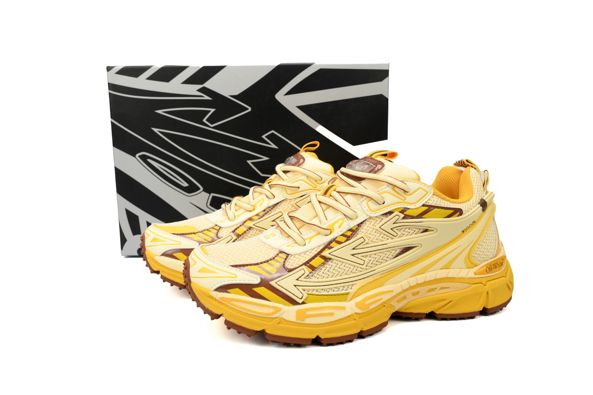 OFF-WHITE Be Right Back Out Of Blue Milk Yellow