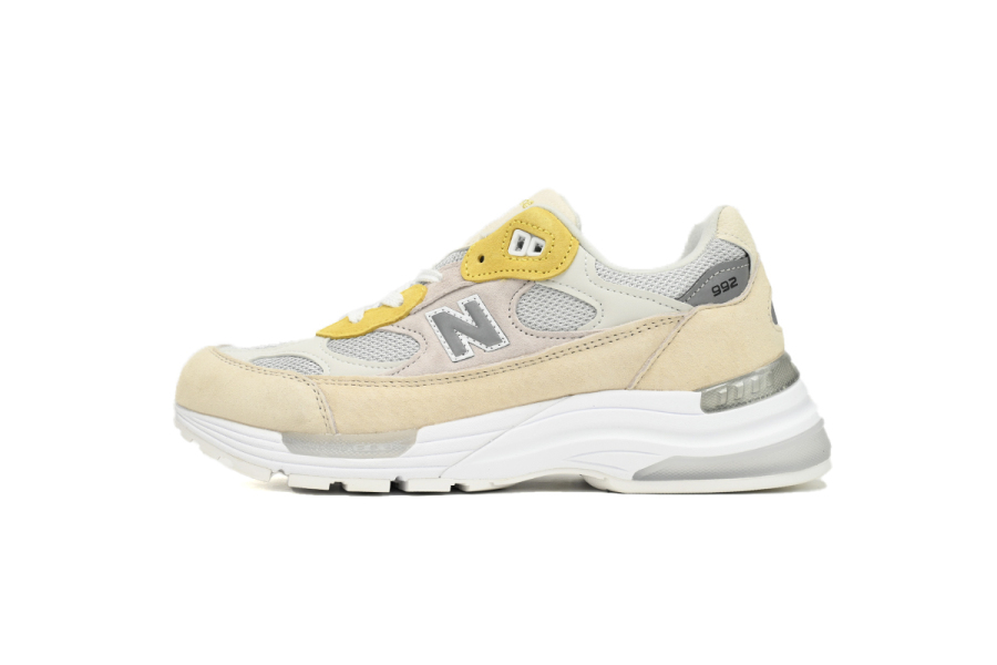 New Balance 992 Gray White Yellow M992PB1