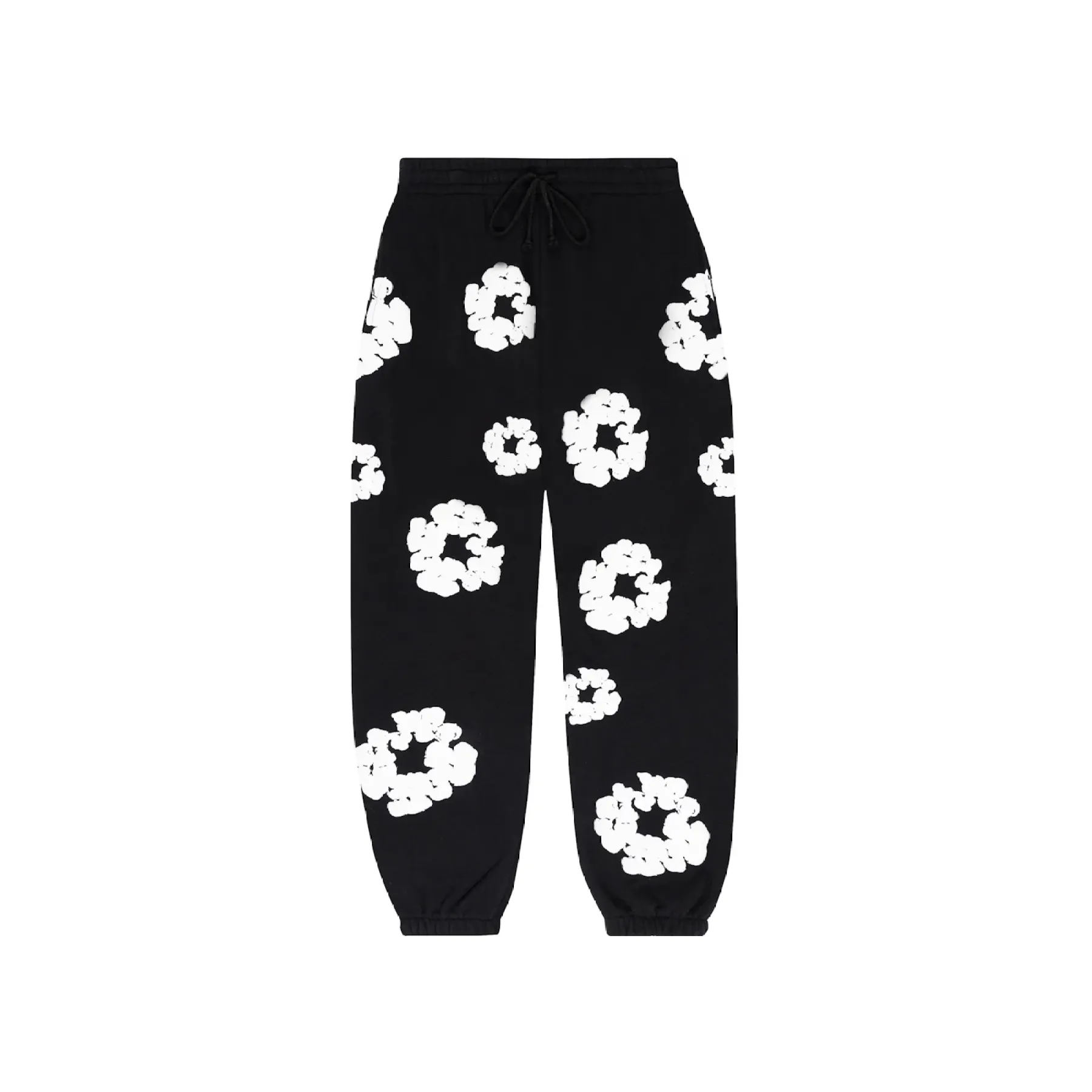 Denim Tears Cotton Wreath Sweatpants Black