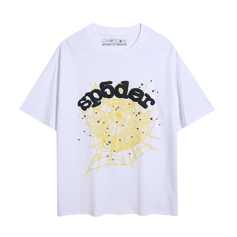 Sp5der T-shirt black and white