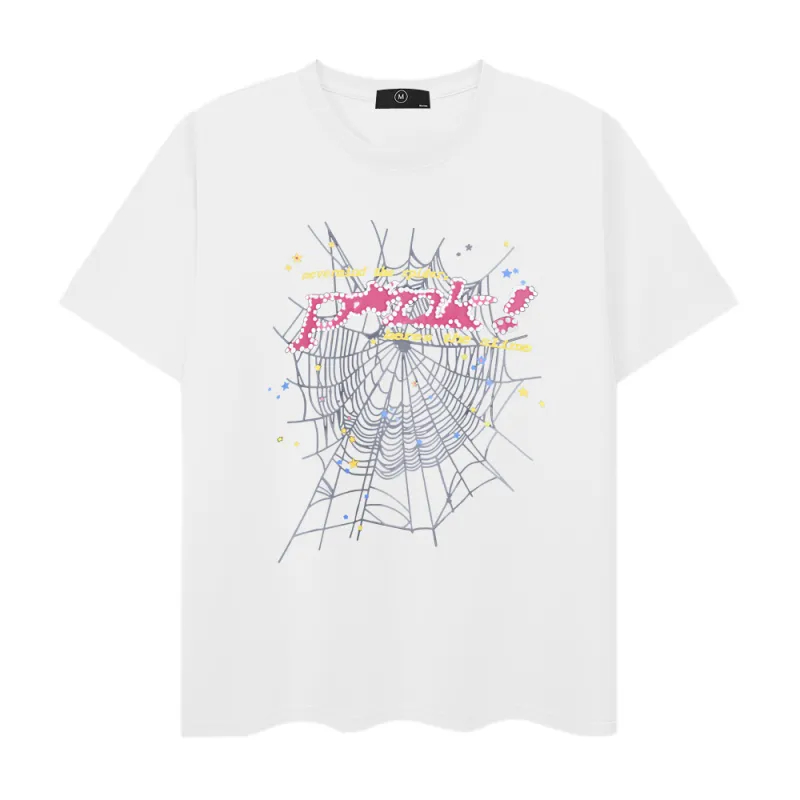 Sp5der Men's T-Shirt White