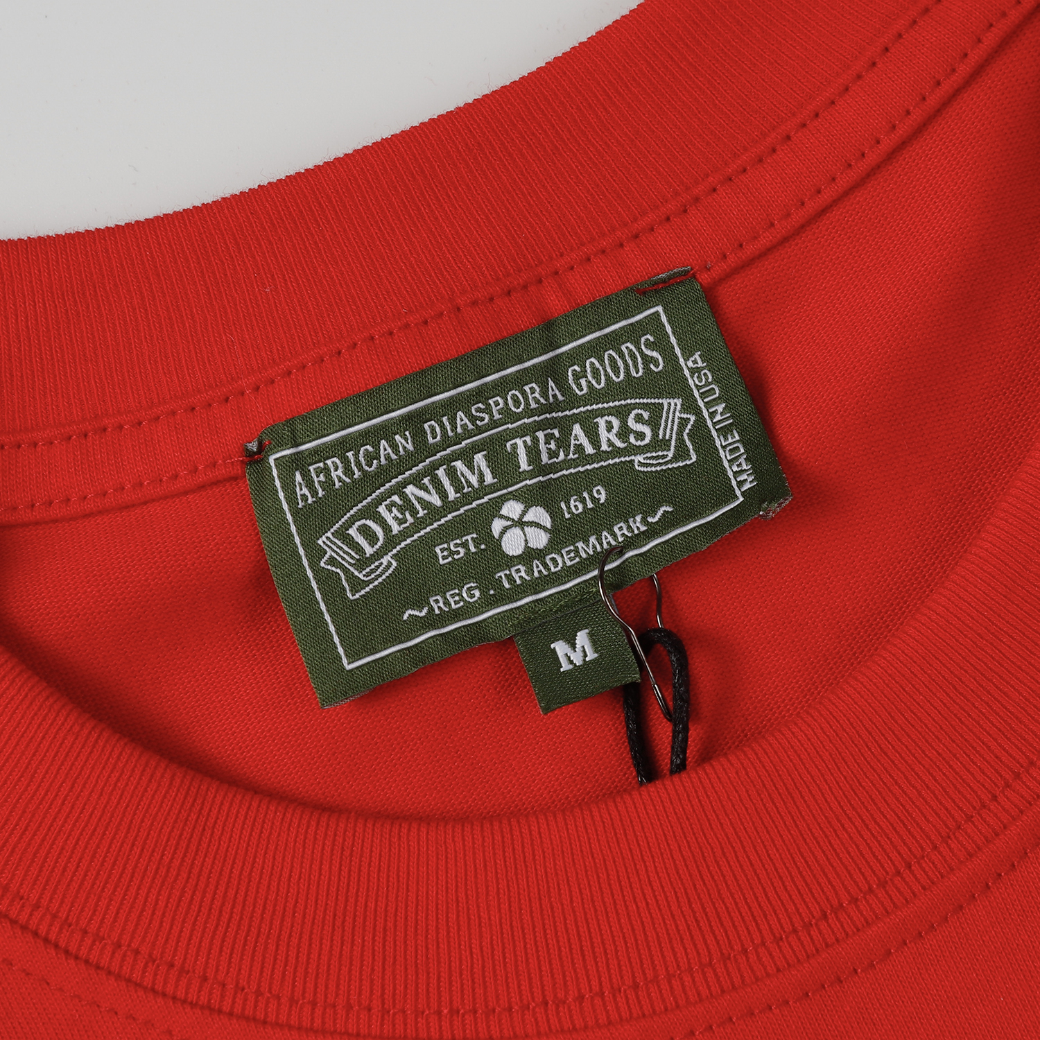 Denim Tears The Cotton Wreath T-shirt Red
