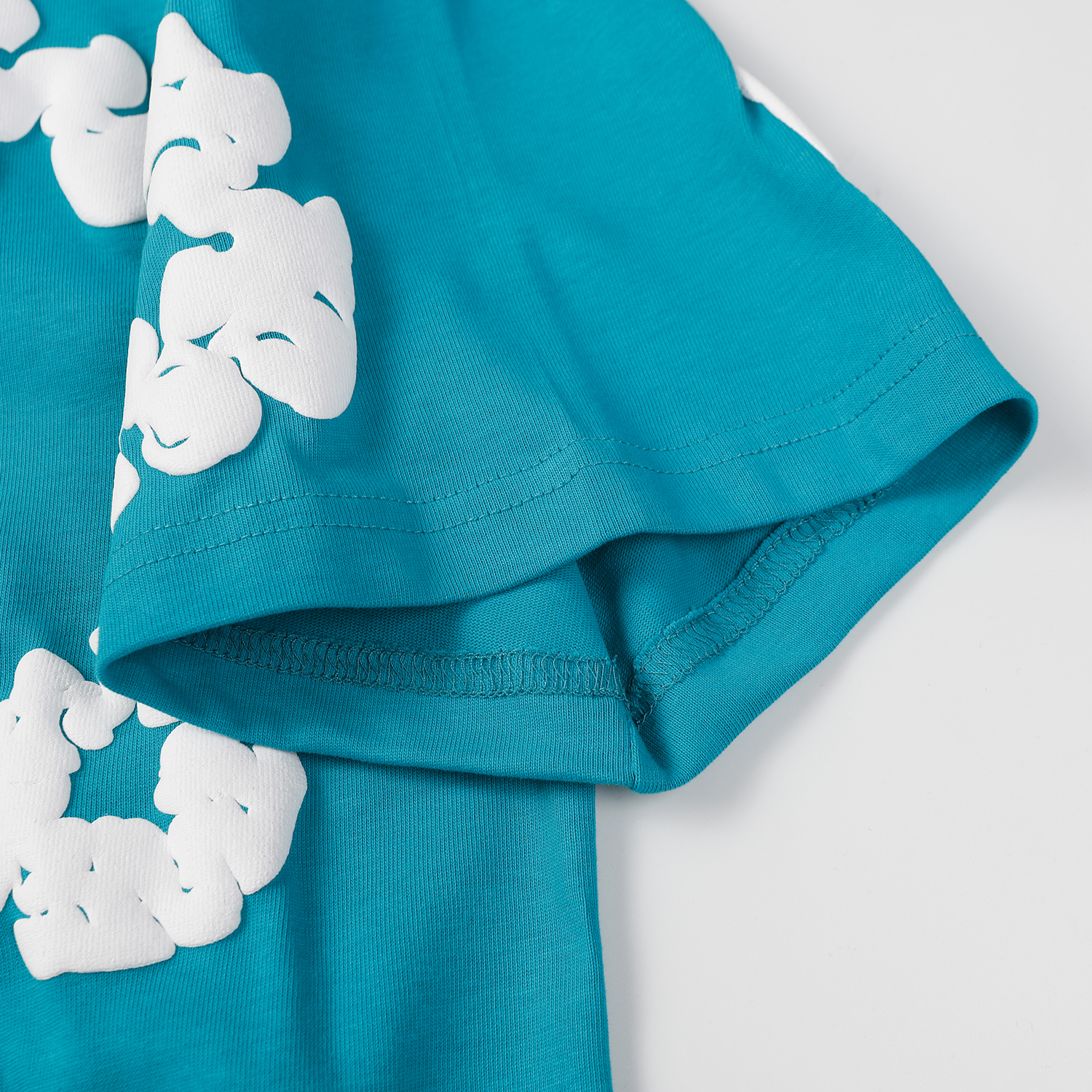 Denim Tears The Cotton Wreath T-shirt Lake Blue