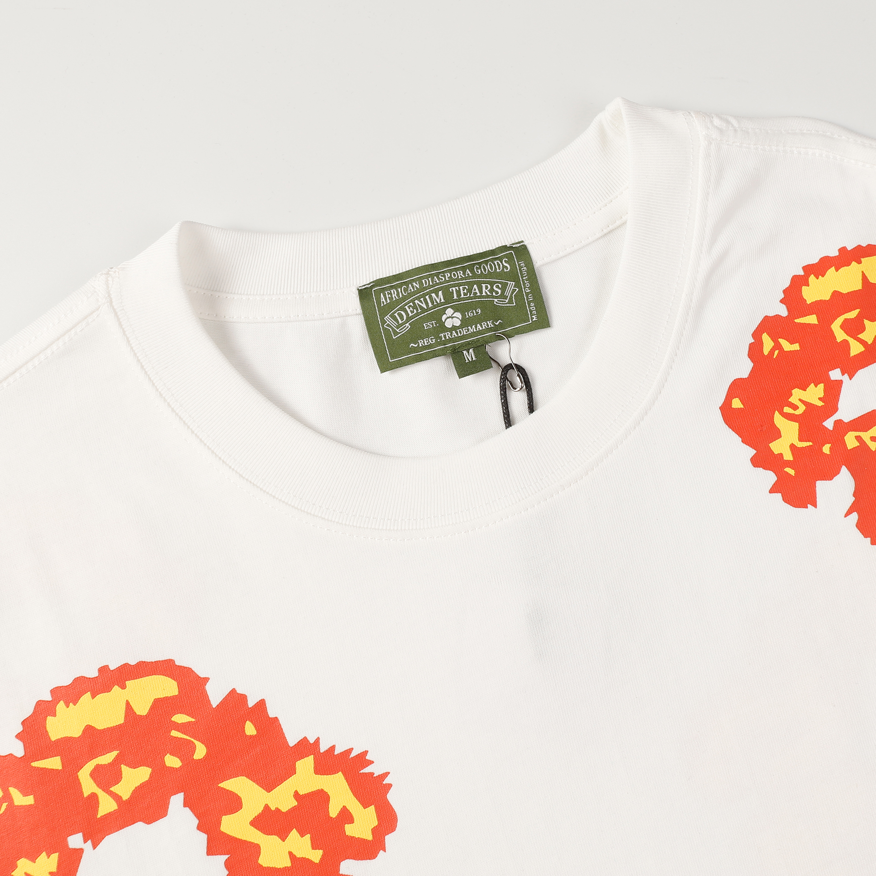 Denim Tears The Cotton Wreath V2 T-shirt White