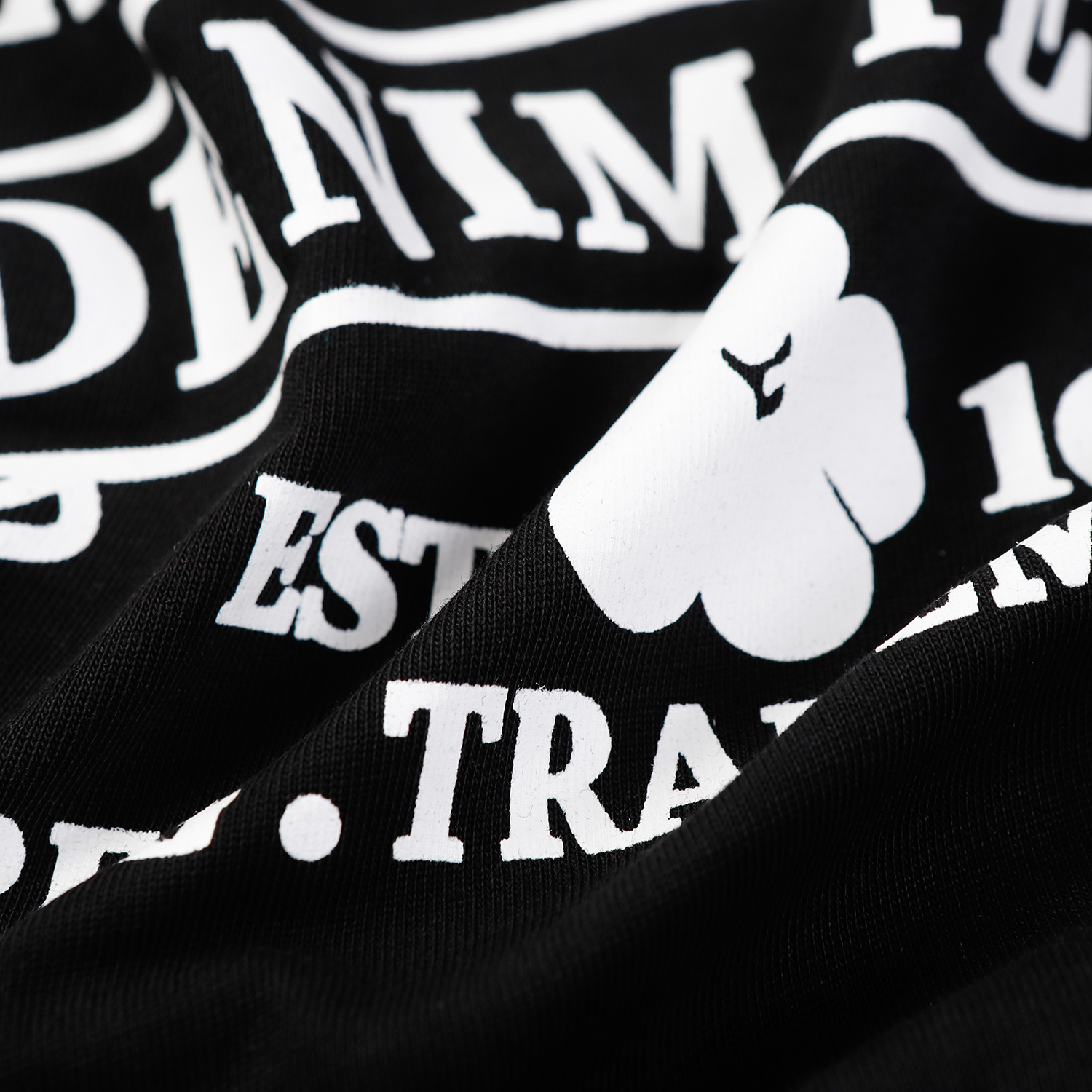 Denim Tears Cotton T-shirt Black