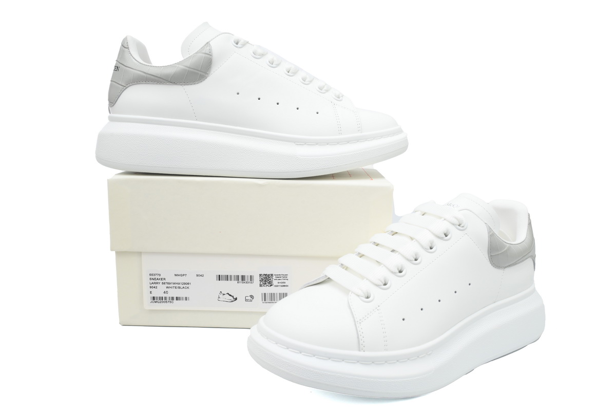 Alexander McQueen Sneaker White Gray