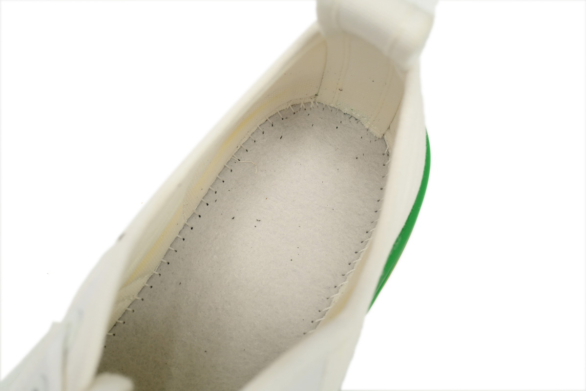 Bottega Veneta Low Top Sneaker White Green