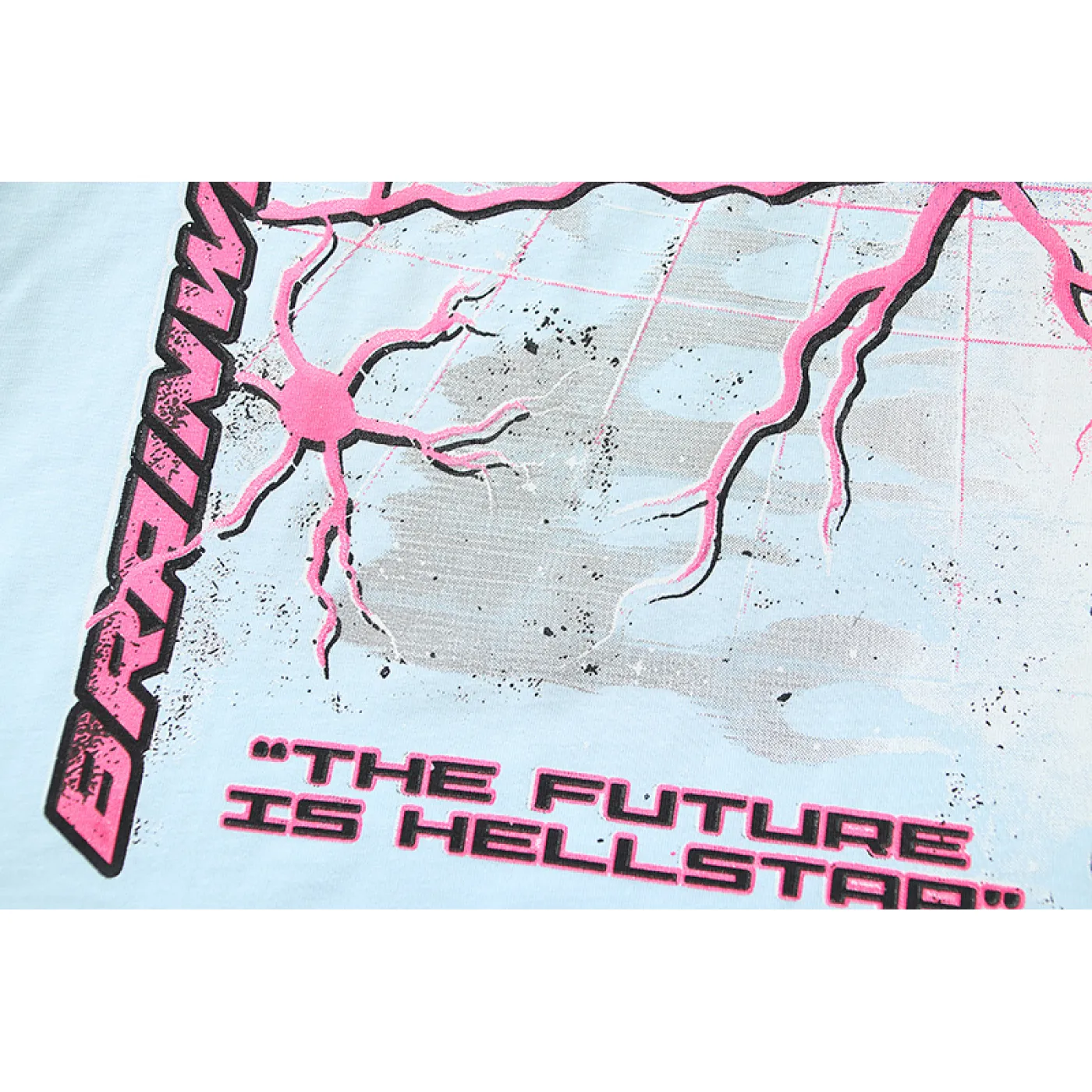 Hellstar Neuron T-Shirt Light Blue