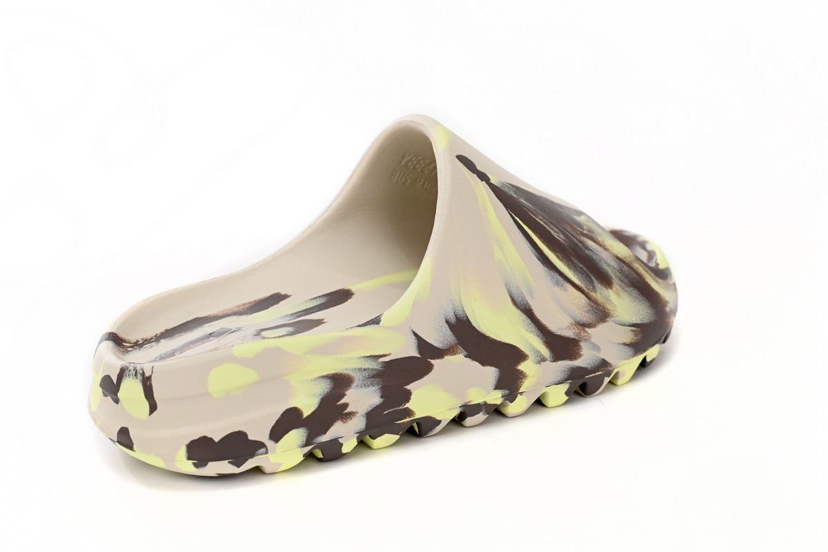 Adidas Yeezy Slide Enflame Oil Painting Ink Yellow FZ5899