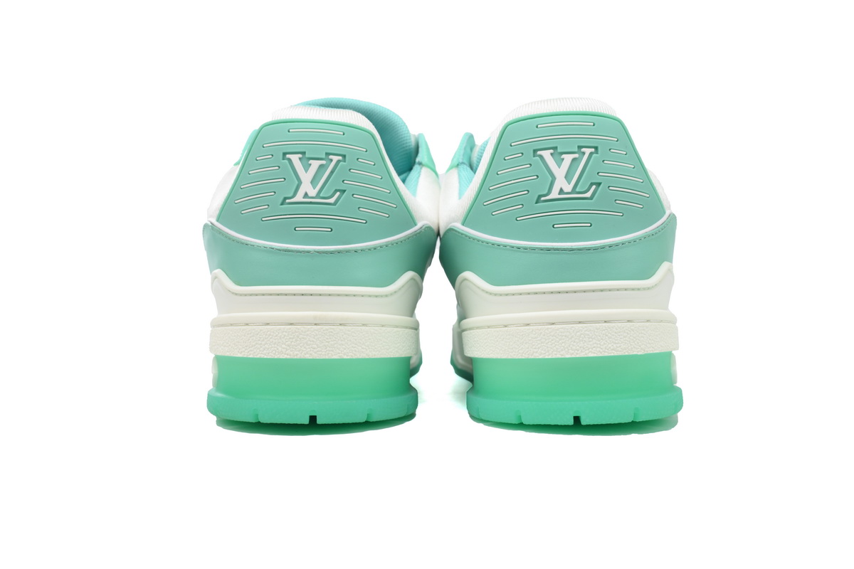 Louis Vuitton Trainer Green White 1A8KBS