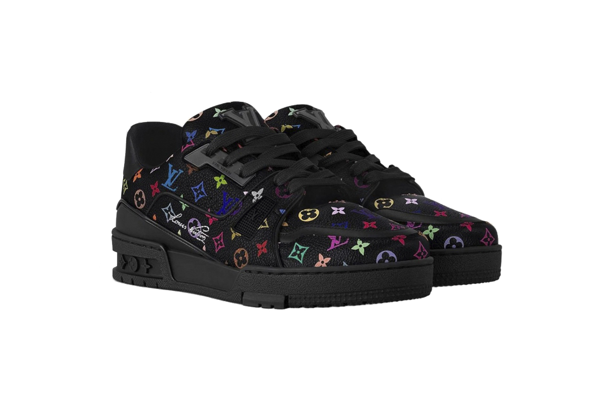 Louis Vuitton x Takashi Murakami Trainer Black 1AHEKZ