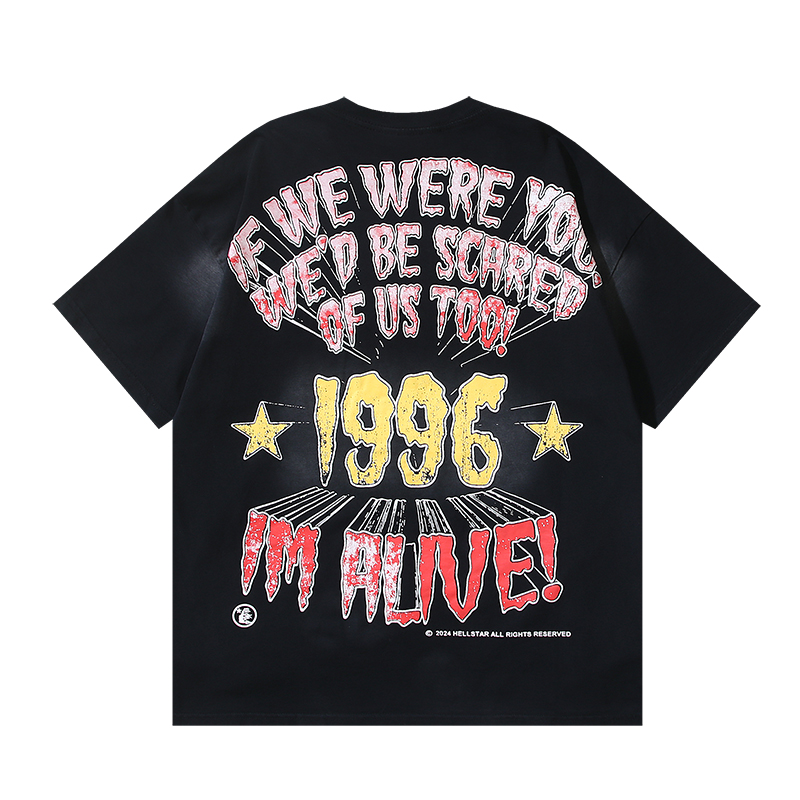 Hellstar Spooky Character T-Shirt Black