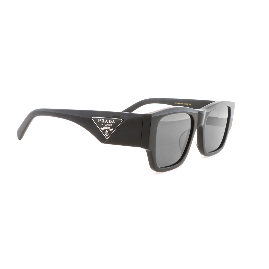 Prada Symbole Pillow Sunglasses Black PR 10ZS 1AB5S0