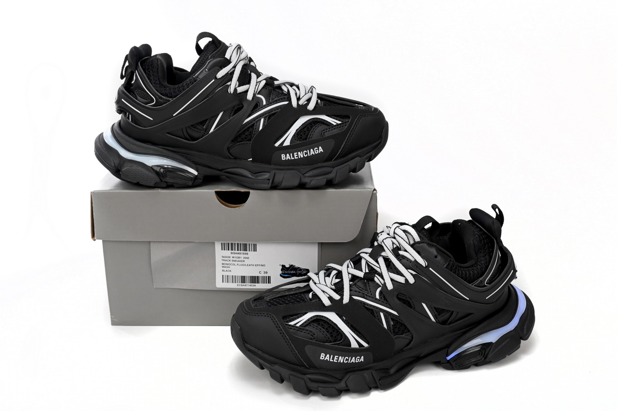Balenciaga Tess Black And White LED Light 542023 W1GB1 2045