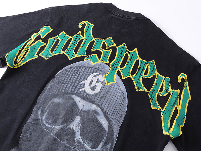 Godspeed Balaclava Szn T-Shirt Wash Black