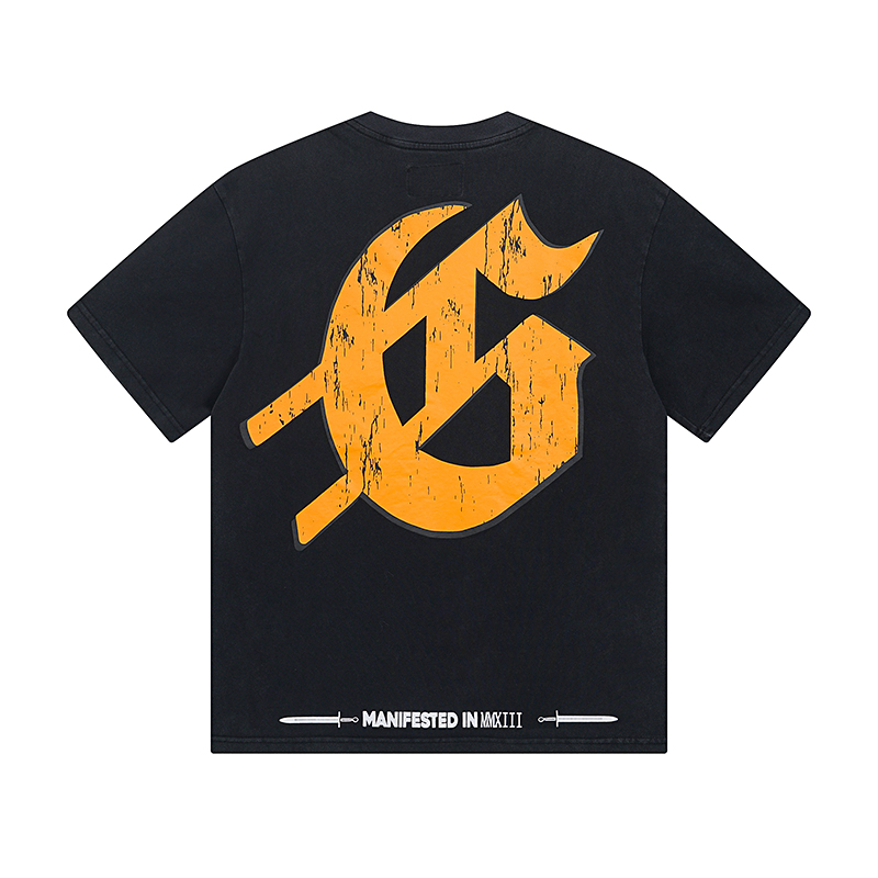 Godspeed Chrome Liberty T-Shirt Black Wash