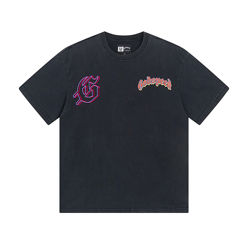 Godspeed Goldie T-Shirt Black Washed