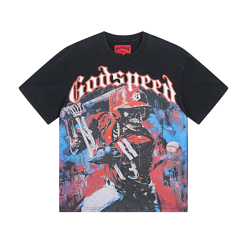 Godspeed Grandslam T-shirt Black Wash