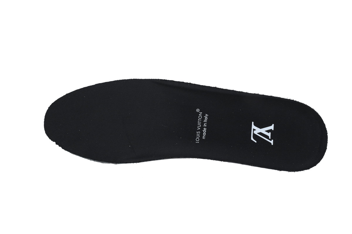 Louis Vuitton Trainer Black Rhinestones 1A815H