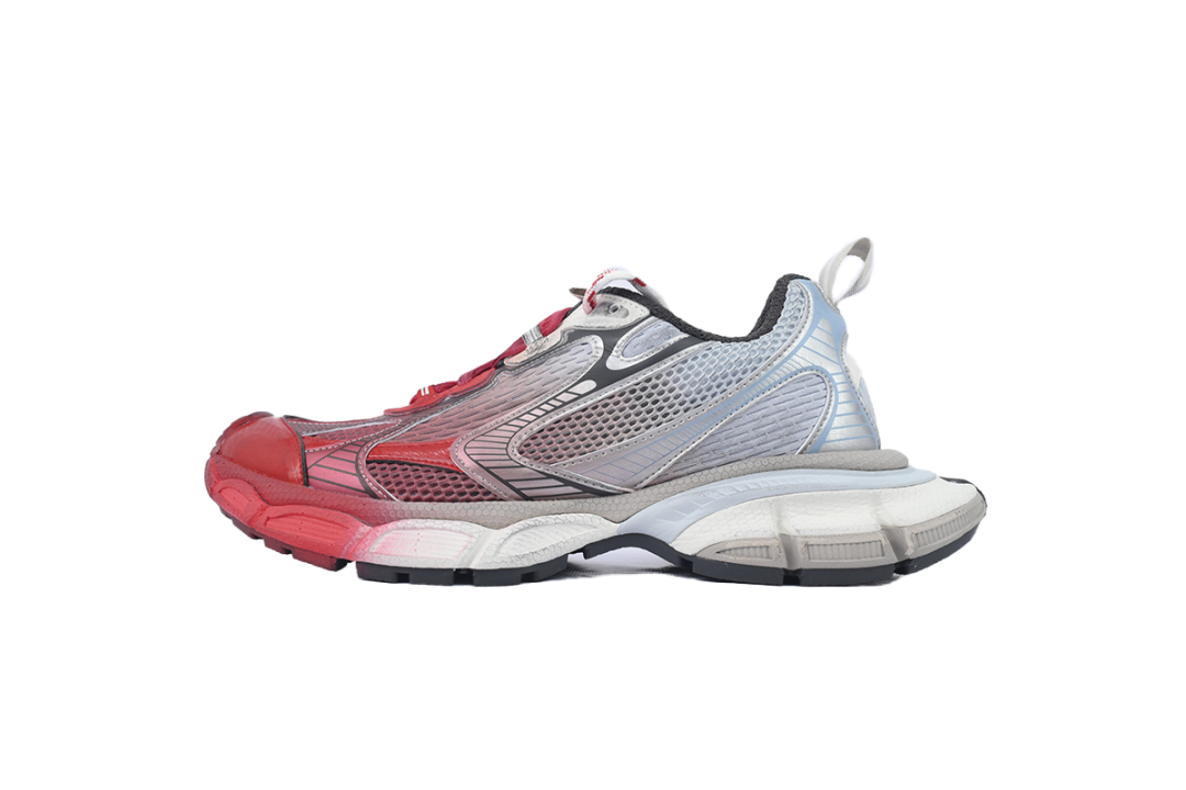 Balenciaga 3XL Sneaker Red Grey 734734 W3XTS 9461
