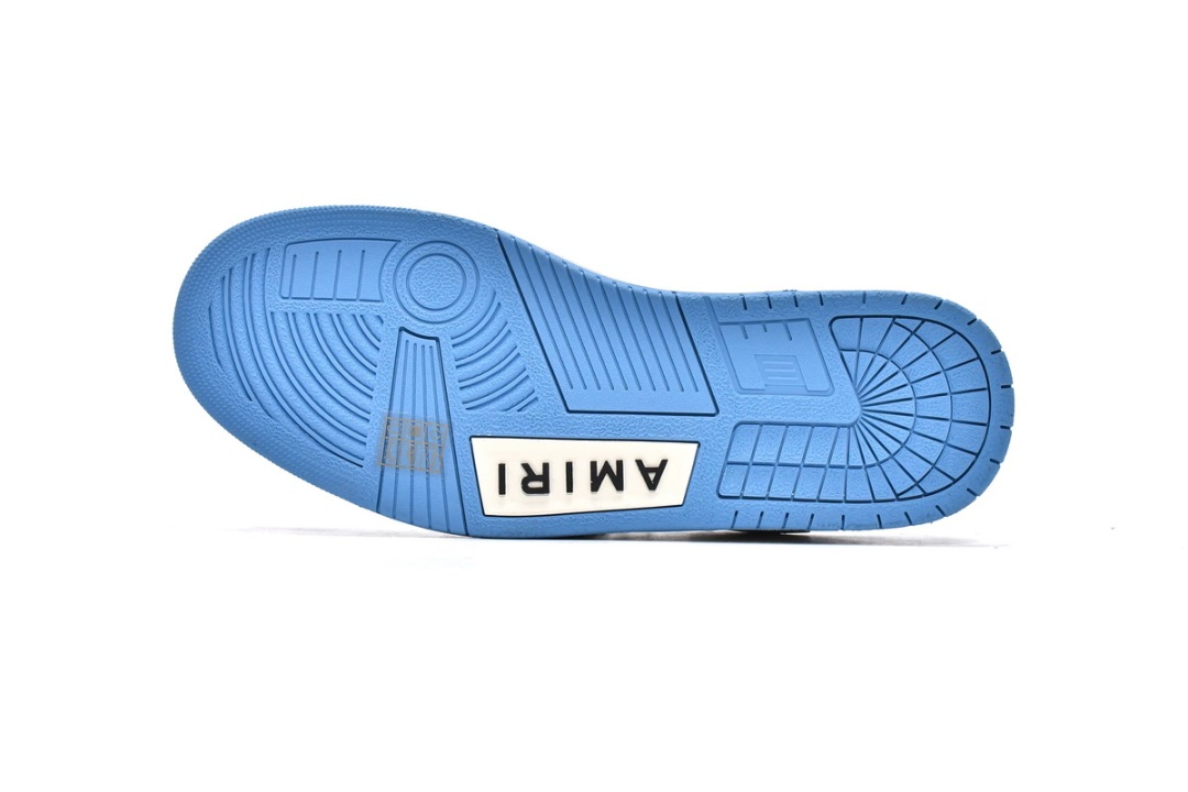 Amiri Skel Top low Top Sneakers White Blue