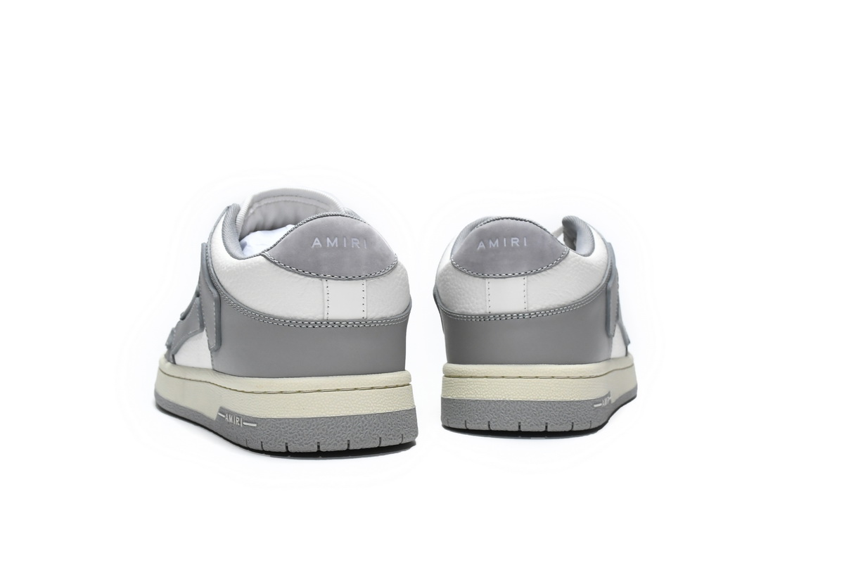 Amiri Skel Top Low White Grey