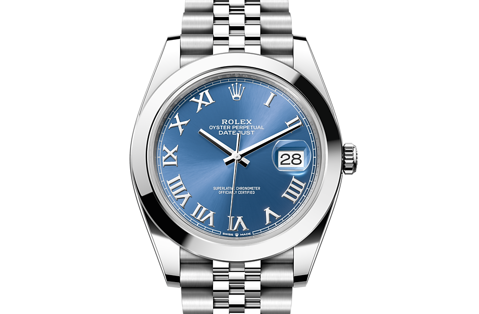 Rolex Datejust 41 Oyster-41 mm-Oystersteel Oystersteel Reference 126300 m126300-0018