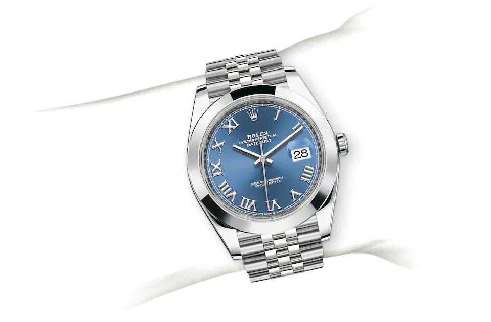 Rolex Datejust 41 Oyster-41 mm-Oystersteel Oystersteel Reference 126300 m126300-0018