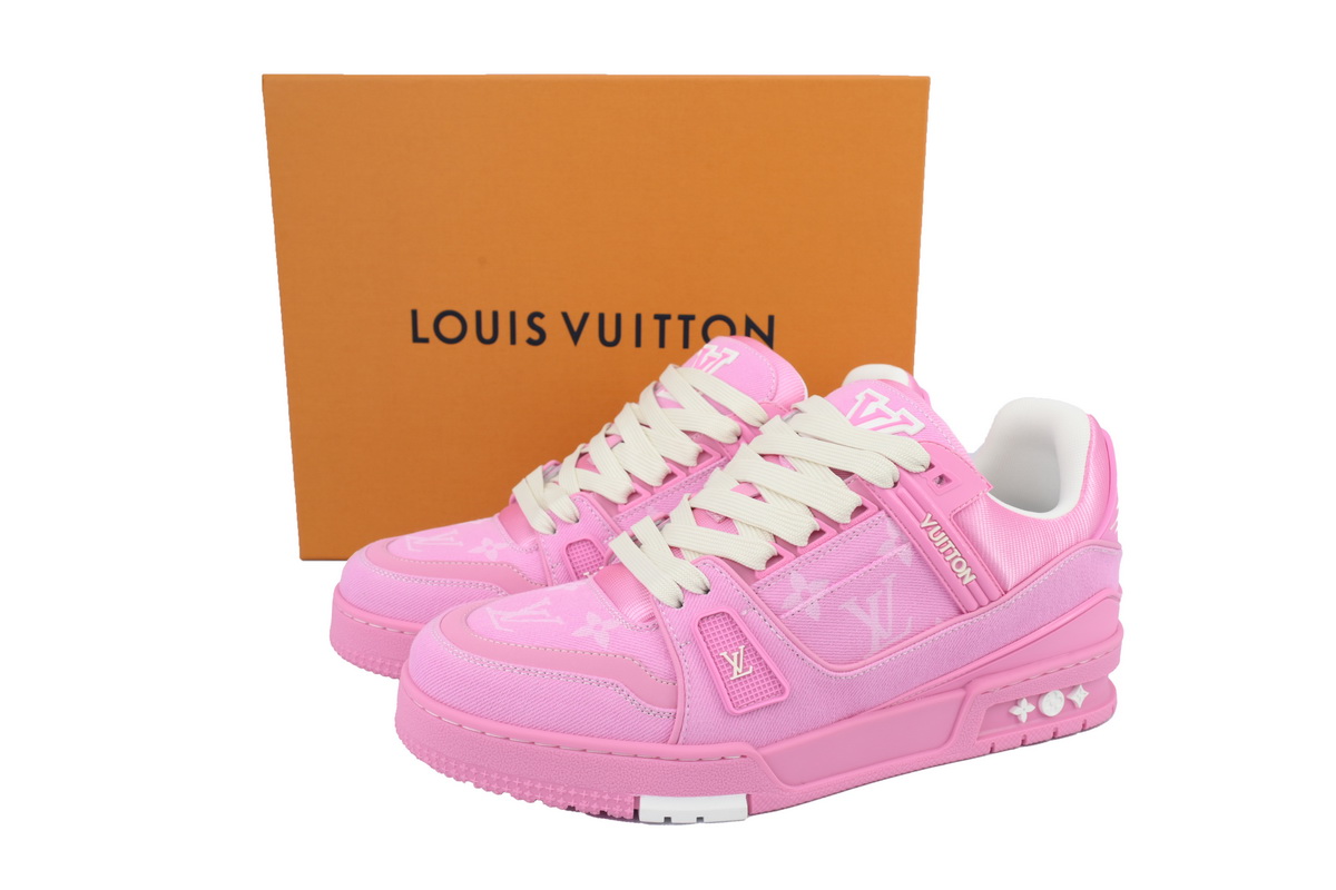 Louis Vuitton Sneaker Pink Cowboy