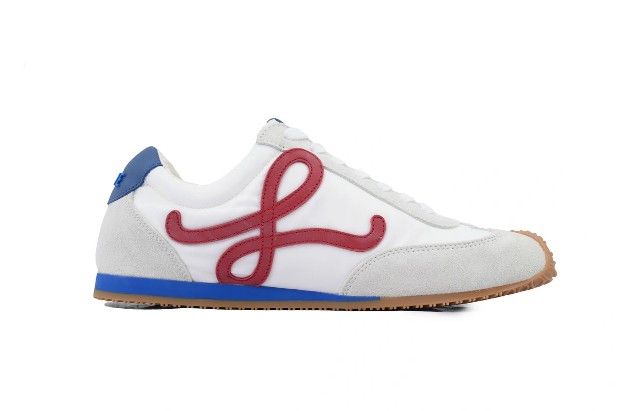 LOEWE Ballet Runner 2.0 White Red LLBR282X02-4868