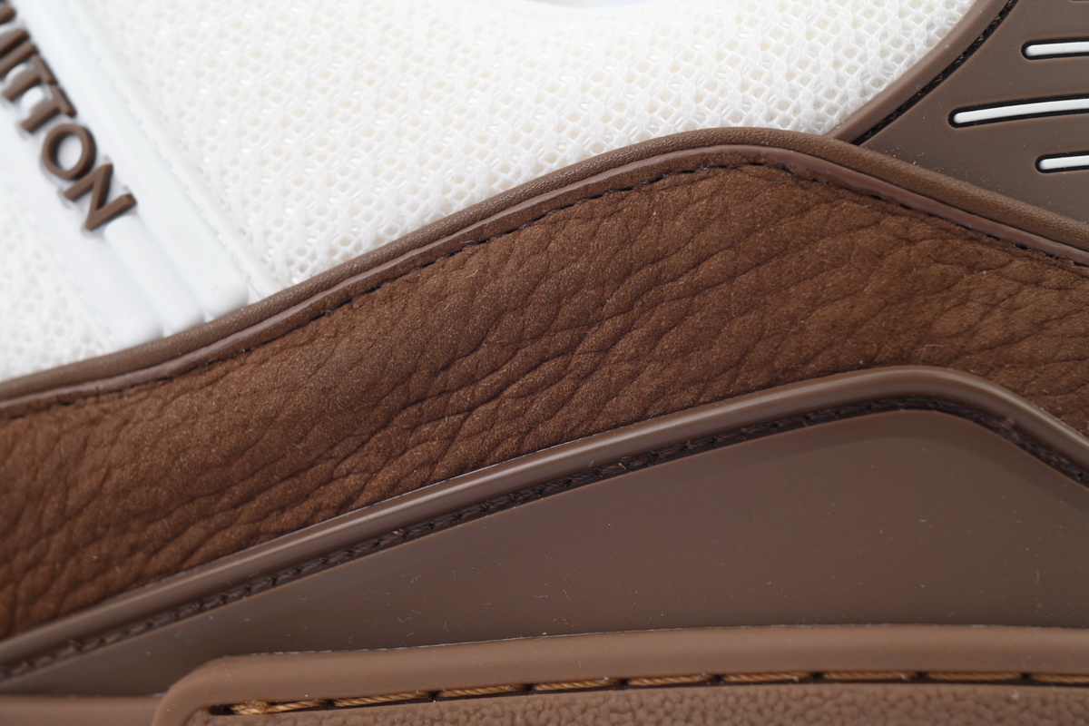 Louis Vuitton Sneakers LV Trainer White Brown
