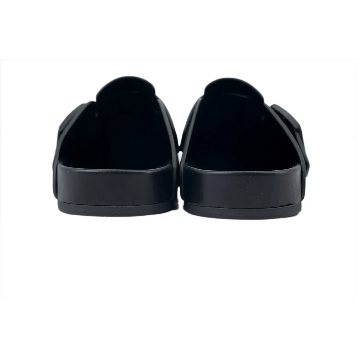 Balenciaga Sunday Suede Mules Black