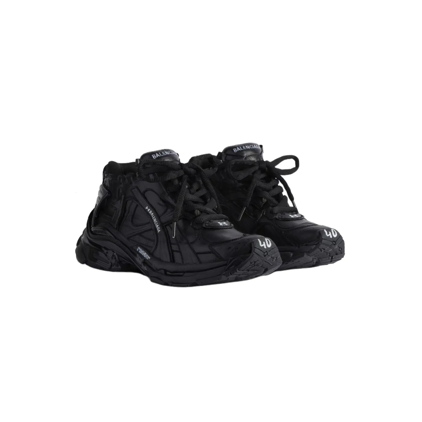 Balenciaga Runner x Under Armour Sneaker Black