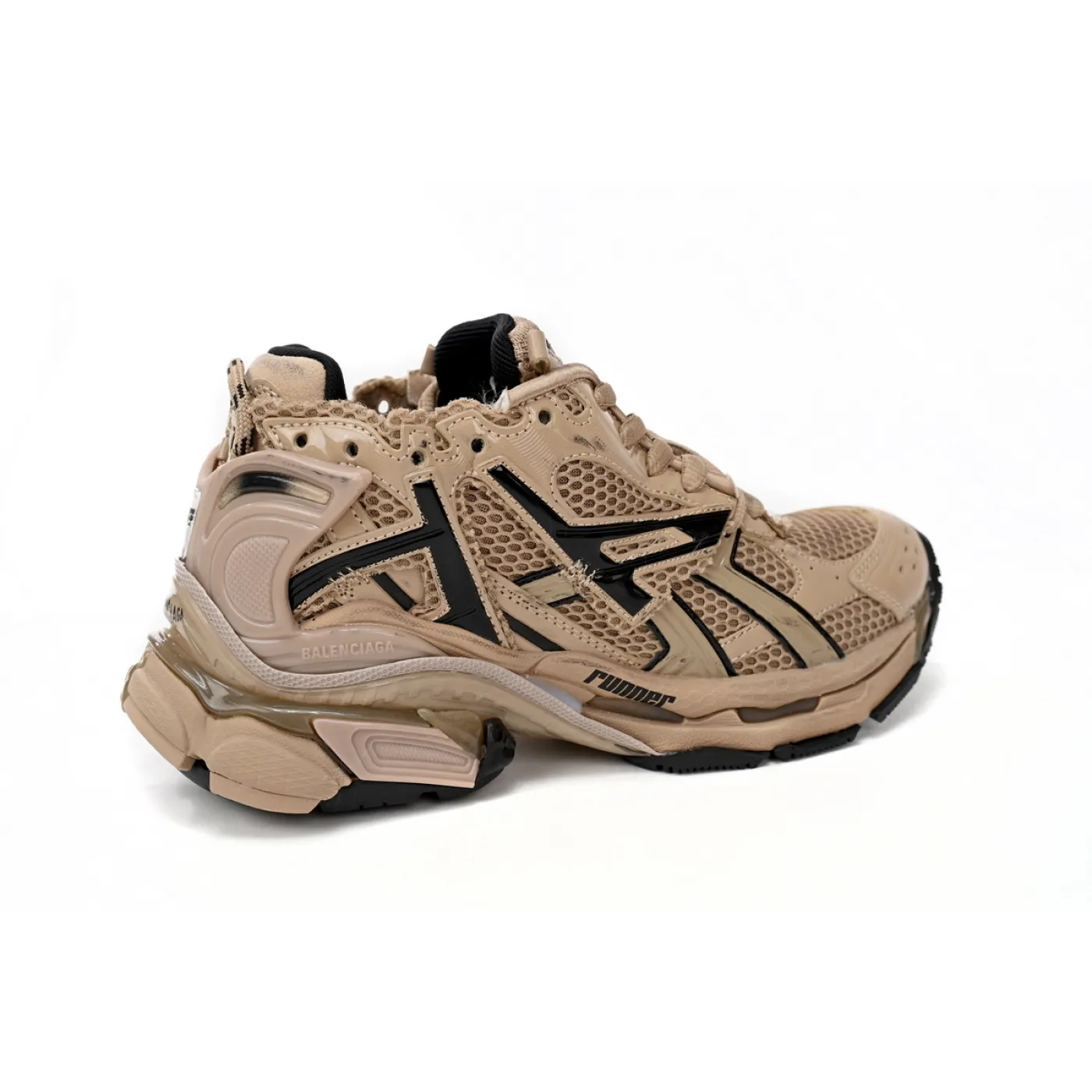 Balenciaga Runner Sneaker Dark Brown 677402W1RA80125