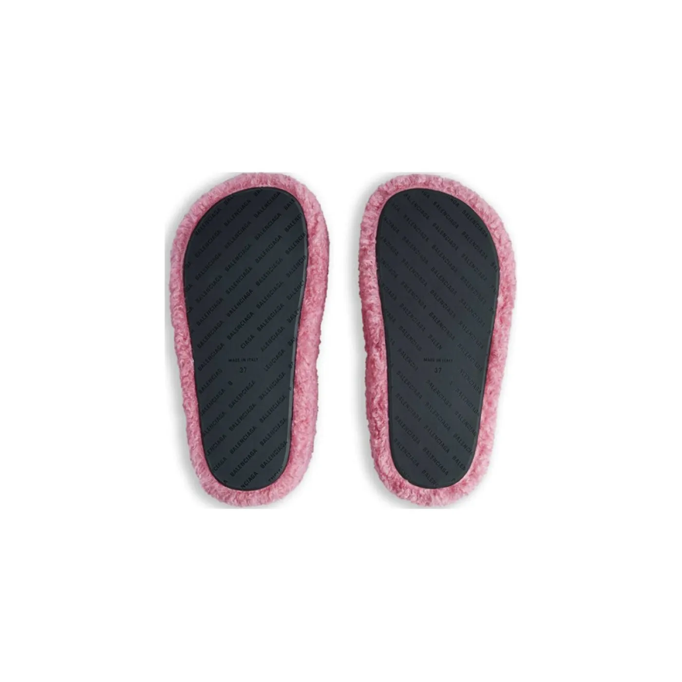 Balenciaga Furry Slide Pink 654261W2DO15596