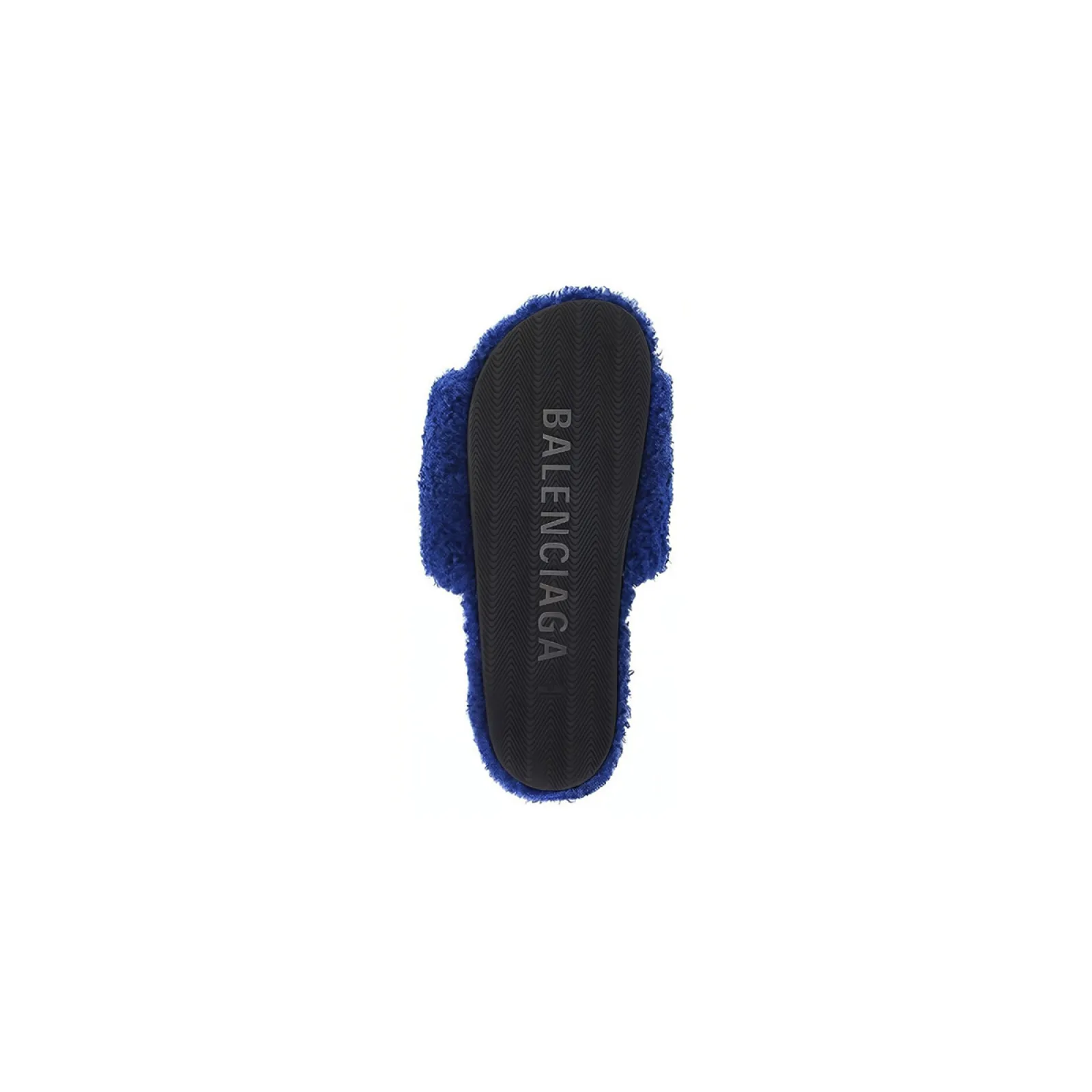 Balenciaga Furry Slide Blue