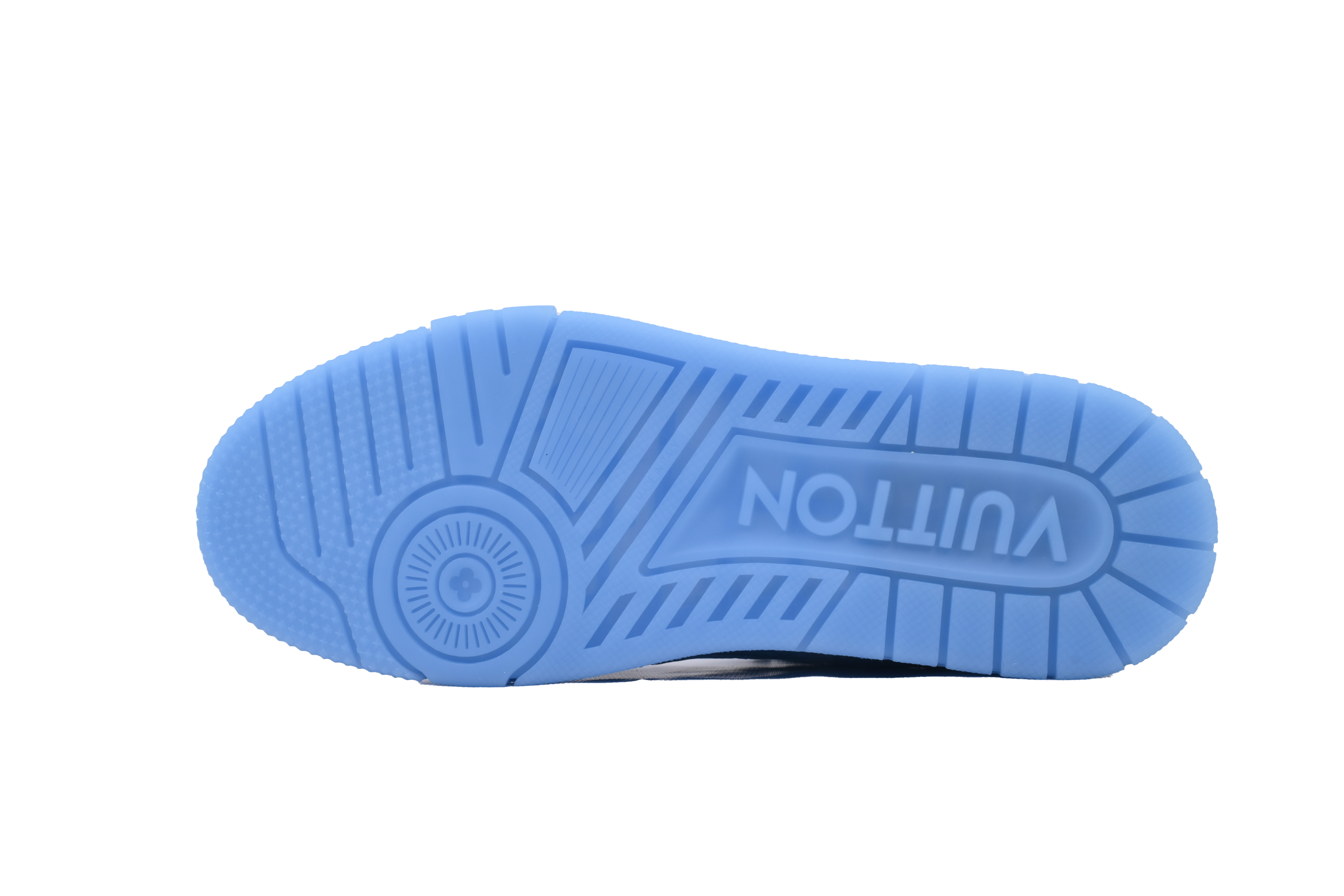 Louis Vuitton Blue Lychee Patent Leather