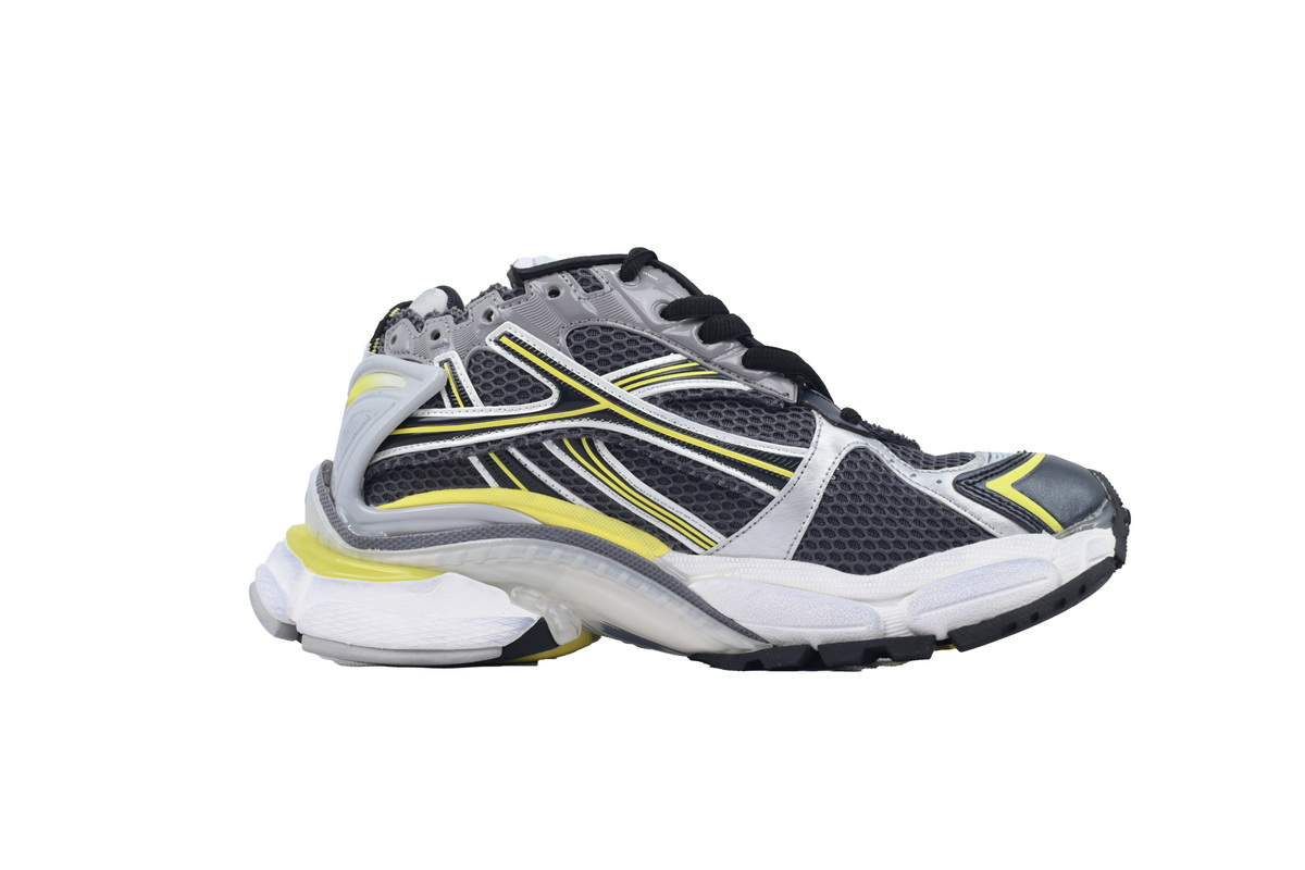 Balenciaga Runner Sneaker Grey Black Yellow 772767 W3RMU 1279