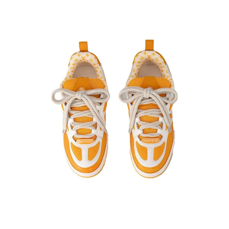 Louis Vuitton Skate Sneaker Yellow White 1ACFJZ