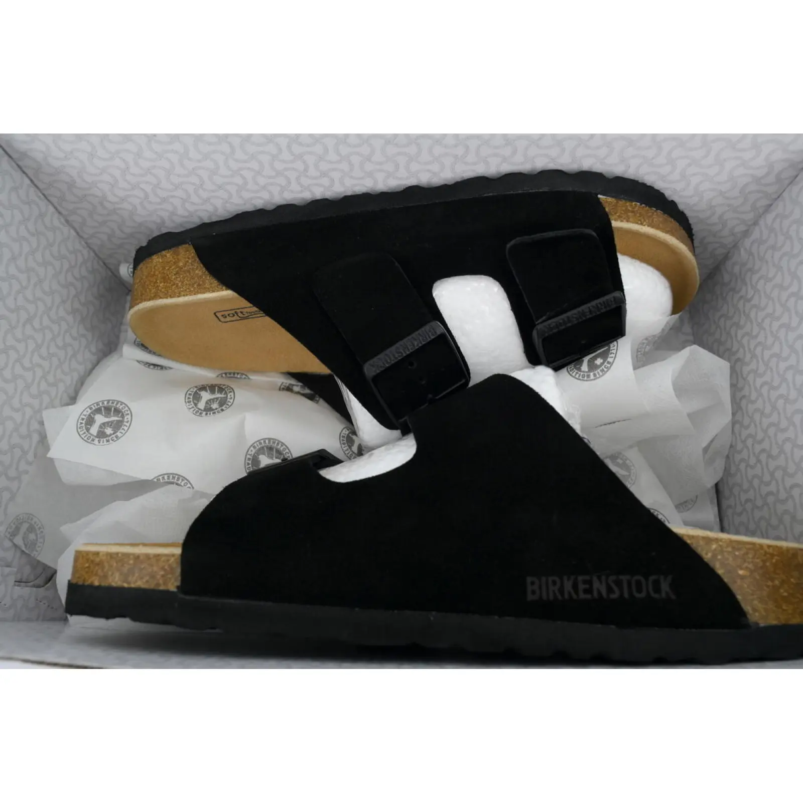 Birkenstock Boston Soft Footbed Black