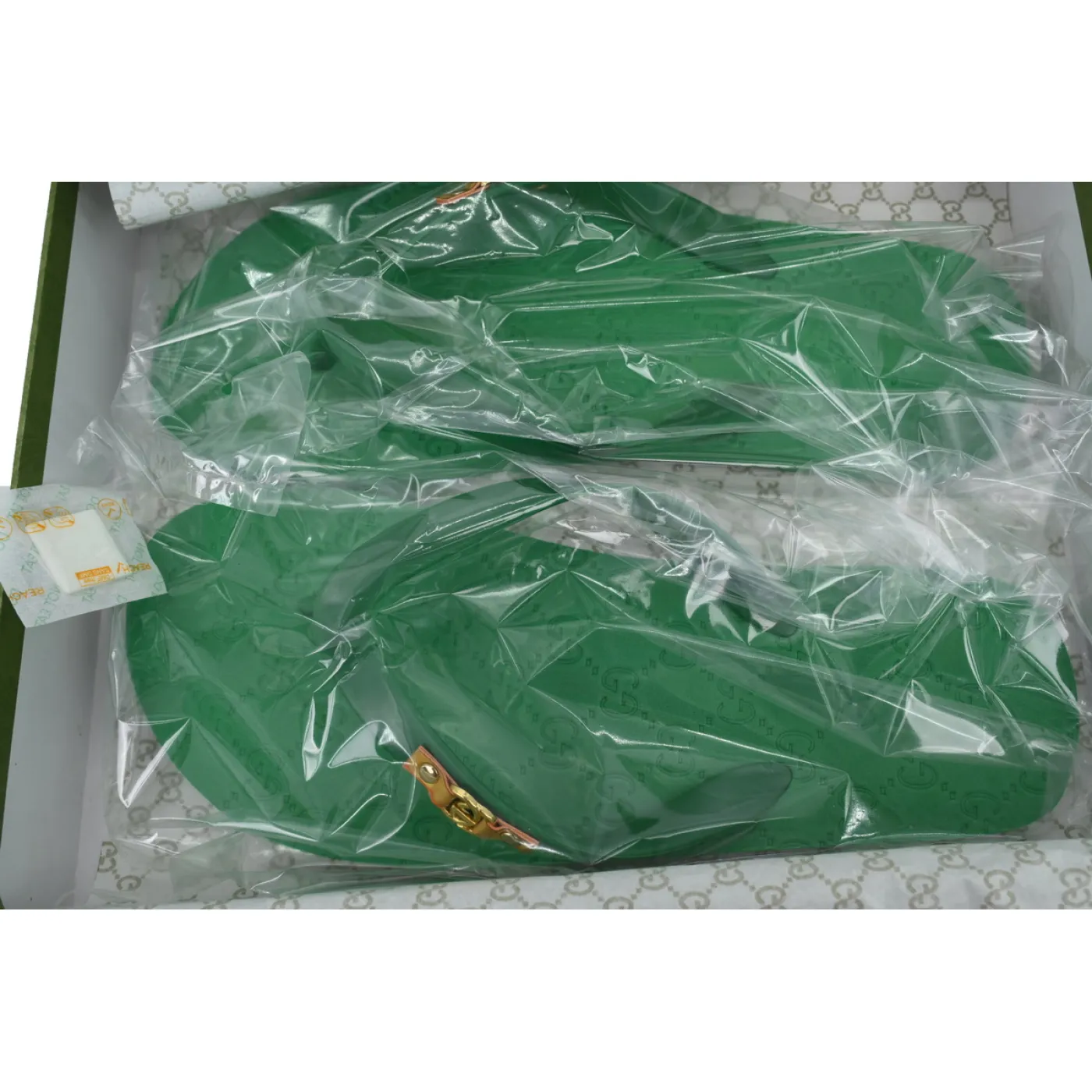 Gucci Double G Printed Green