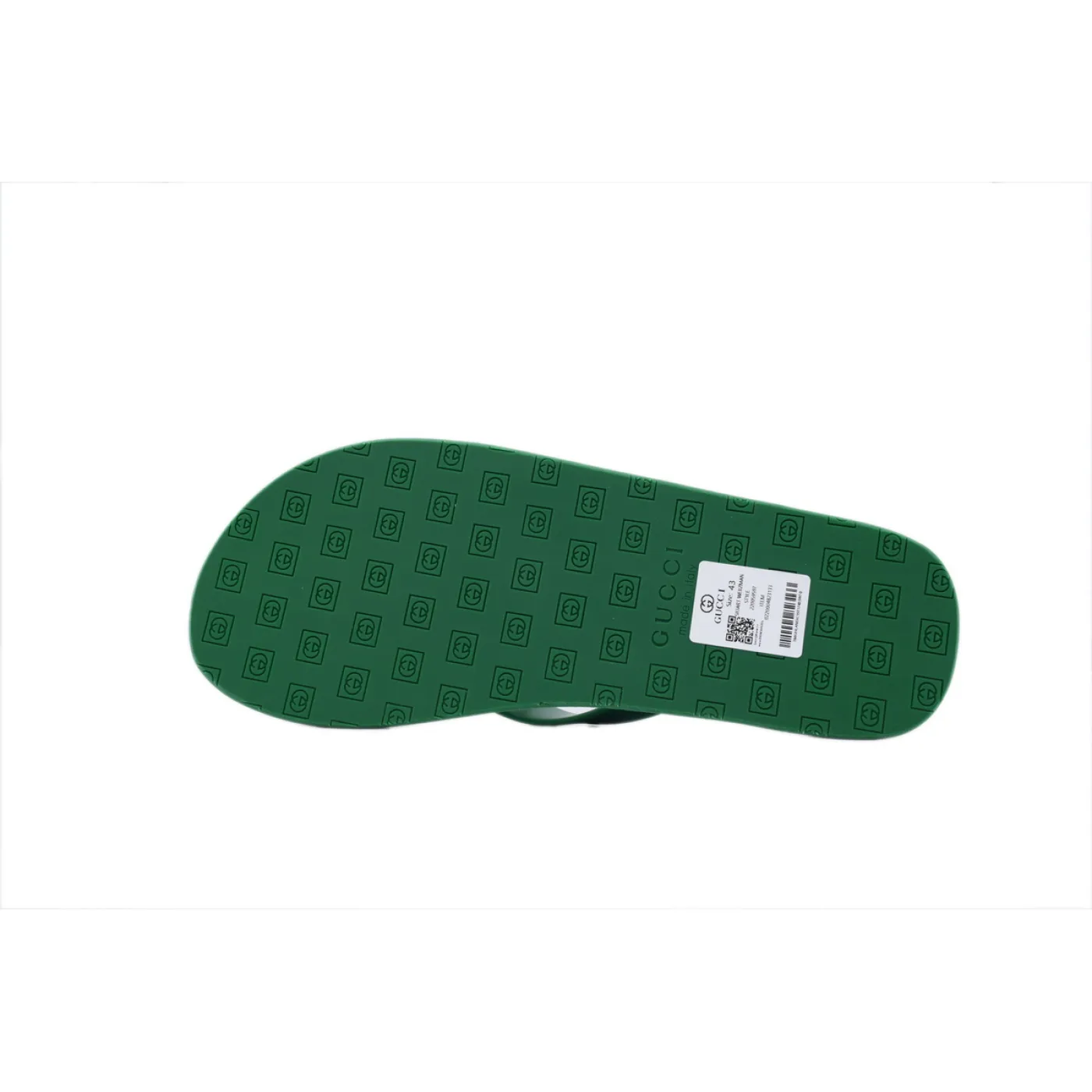 Gucci Double G Printed Green