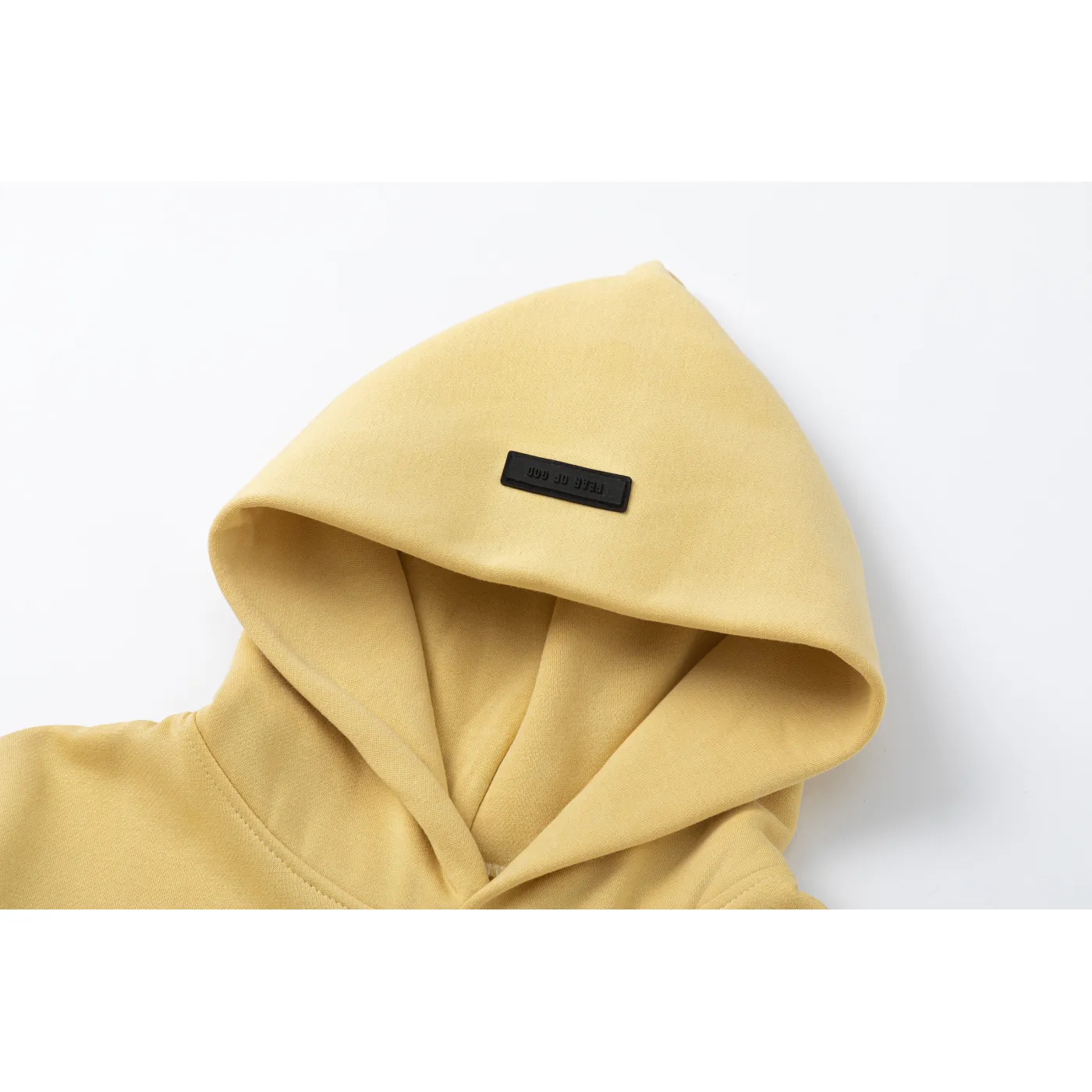 Fear of God Essentials Heavy Fleece Hoodie  Sweatpant Set Amber