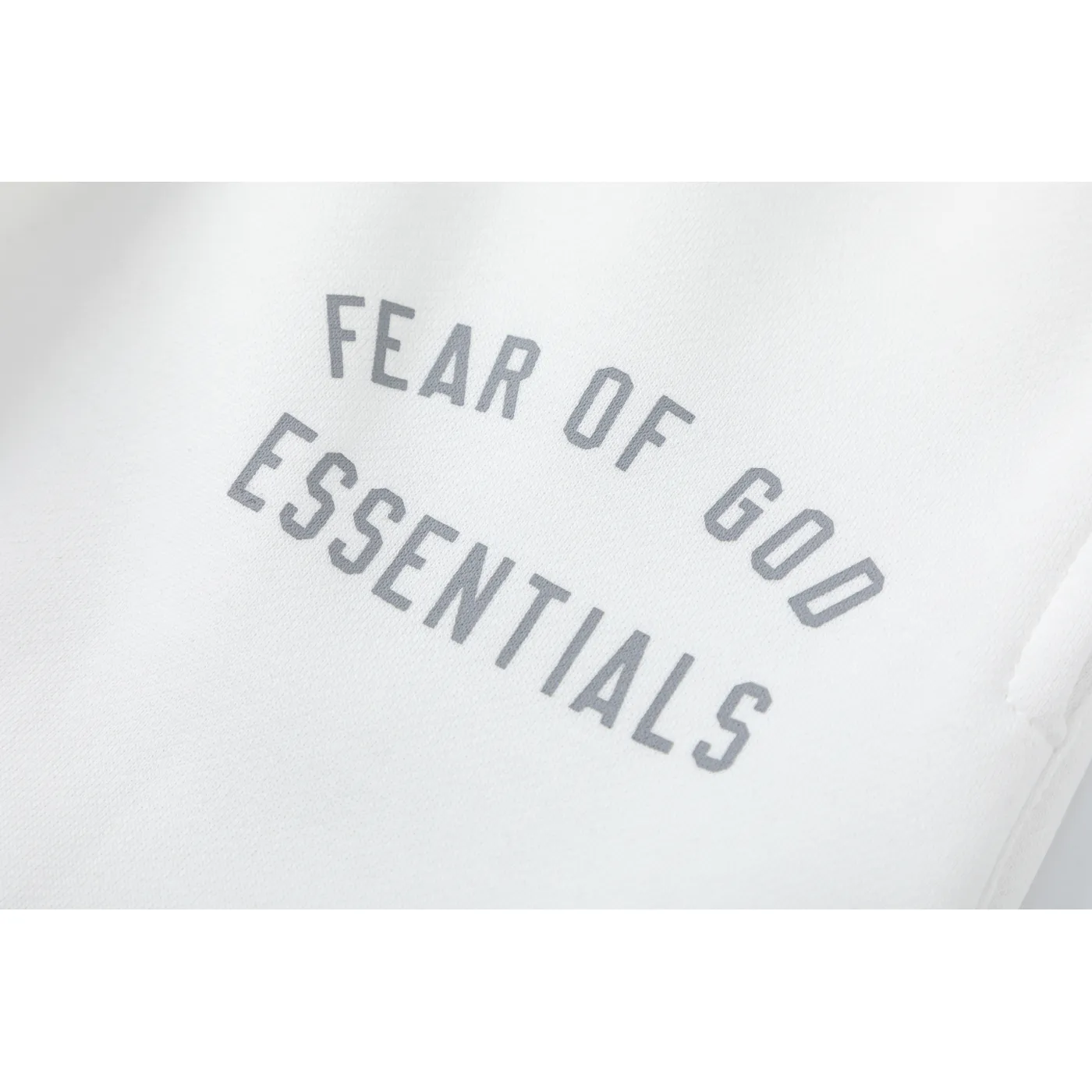 Fear of God Essentials Fleece II Hoodie Sweatpant Set White
