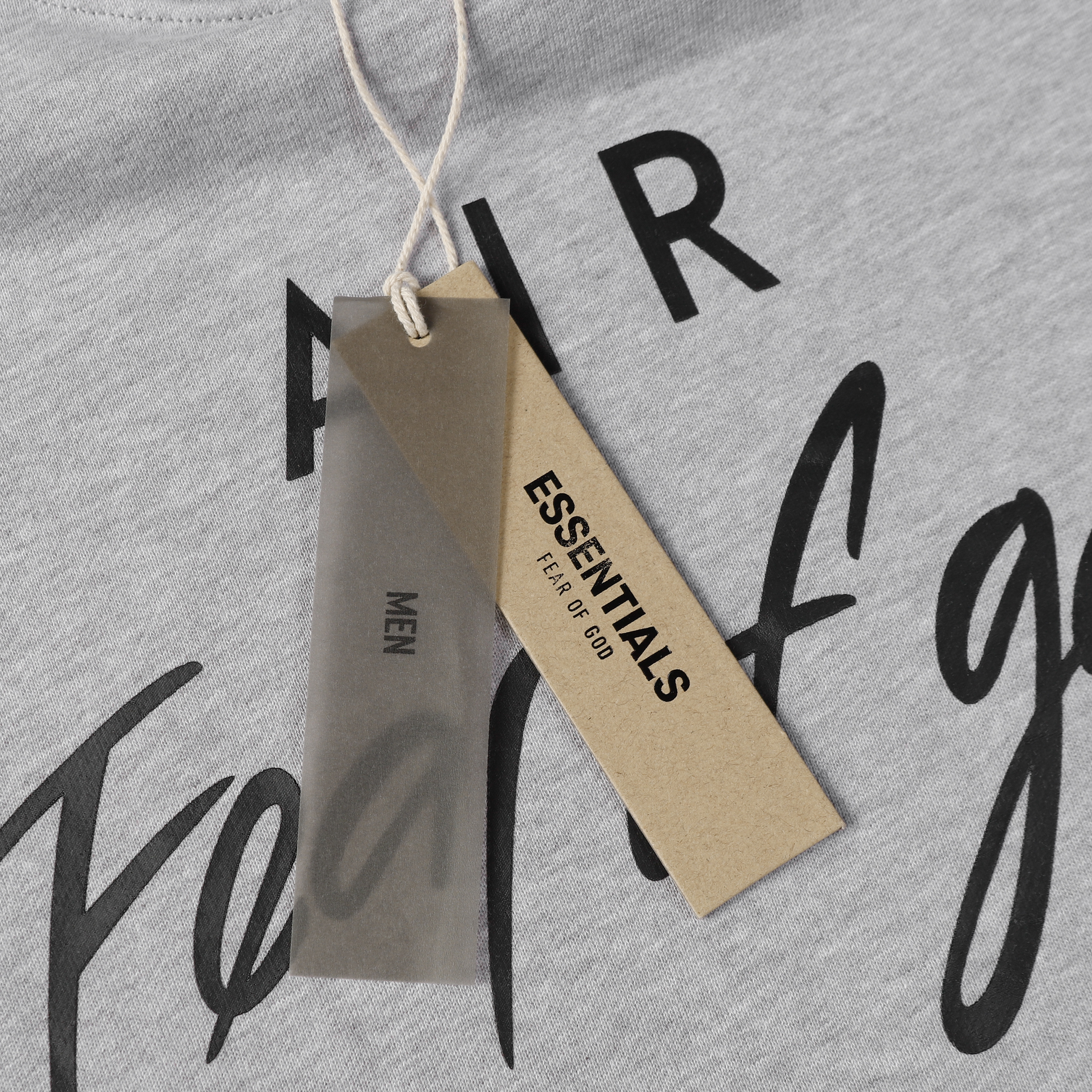 Fear Of God Essential Air Letter Hoodie Sweatpant Set