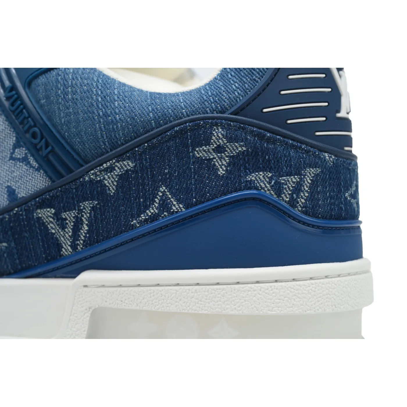 Louis Vuitton Trainer Denim Blue